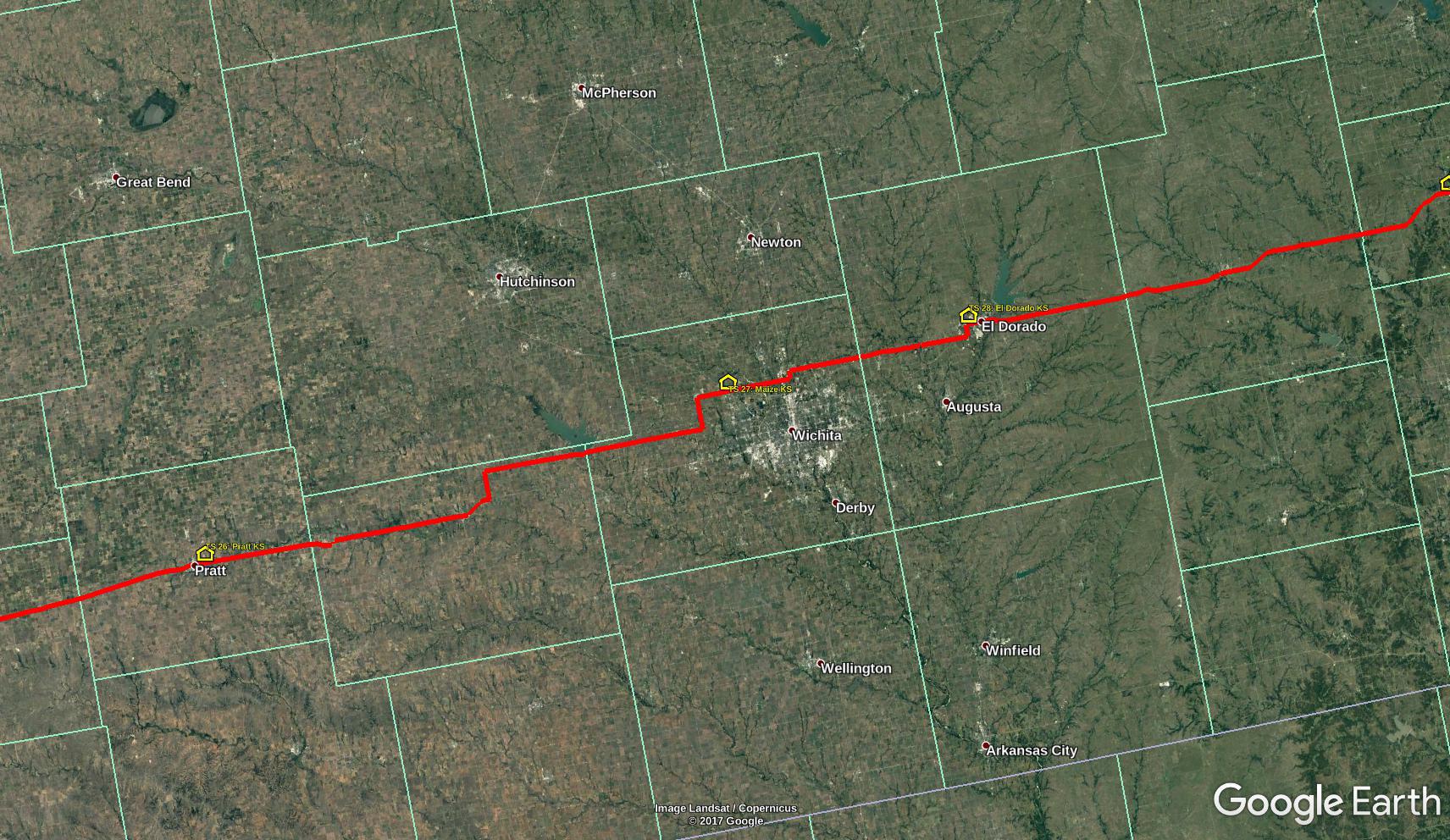 Maize on Google Earth