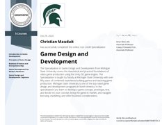 Coursera certificate