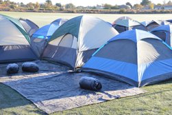 Frozen tents