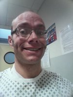 Selfie à l'hôpital