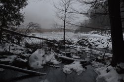 Snow, water and ice