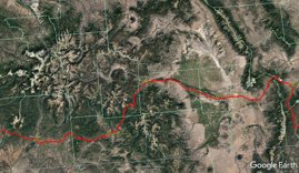 South Fork sur Google Earth