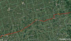 Effingham on Google Earth