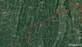 Cumberland sur Google Earth