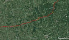 Weaubleau on Google Earth