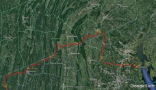 Rouzerville sur Google Earth