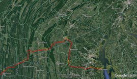 Hanover on Google Earth