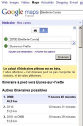 Itinéraire sans faute