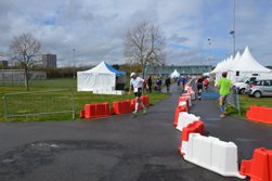 The refreshment area